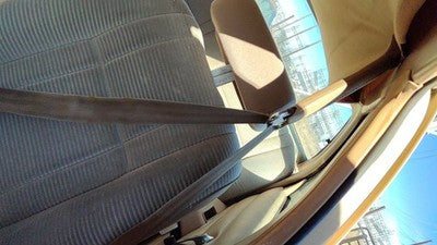1984 Ford Tempo Driver Left Front Seat Belt Retractor Oem Shoulder Tan
