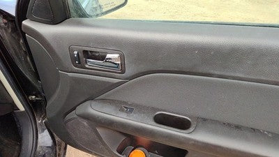 10-12 Fusion Passenger Right Front Door Trim Panel With Switches Charcoal Dw