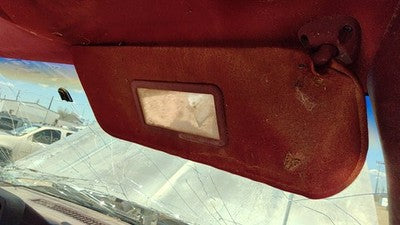 1992 Gmc Sierra 2500 Passenger Right Sun Visor Oem Red