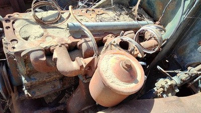 1953 Chevy Bel Air 150 Sedan Exhaust Manifold Assembly Oem 235Ci