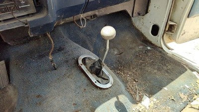84 Dodge Ram W250 4X4 Shifter Lever Assembly With Linkage 4Wd T Case Shift Unit