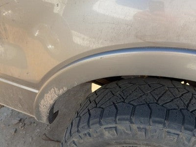 04-08 F150 Passenger Right Rear Wheel Flare Moulding Oem Back Arizona Beige Aq