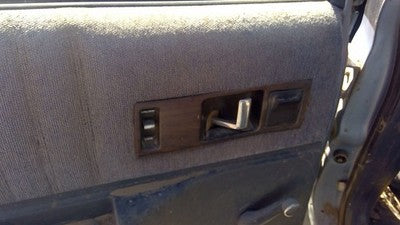 1991 Chevy Caprice Driver Left Rear Inside Door Trim Panel Only Oem Back Blue