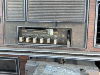 1978-1981 Dodge D150 Temperature Control Module In Dash Heater Ac Head Unit Oem
