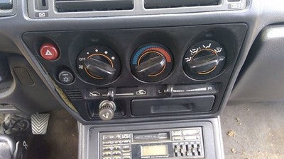 89-93 Galant Vr-4 Trim Bezel Around Heater Controls With Ash Tray Black