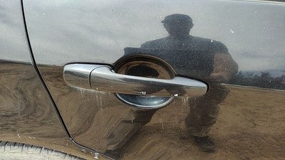 2006-2011 Ford Fusion Passenger Right Rear Outside Door Handle Oem Back Black Uh