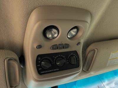 01-02 Suburban Center Overhead Console Oem Dome Light Map Lamp Cubby Tan 52I