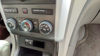 09-12 Traverse Front Temperature Control Module In Dash Heater Ac Head Unit