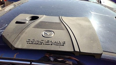 2004-2005 Mazda 3 Engine Cover Top Plastic Shield Oem 2.3L L372102f0f