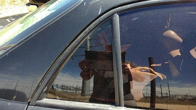 97-04 Regal Passenger Right Rear Vent Window Back Door Glass With Frame Oem