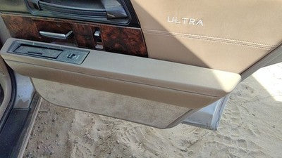 1992 Buick Park Ave Ultra Passenger Right Rear Door Trim Panel With Switches Tan