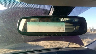 2010-2012 Lexus Hs250h Hybrid Inside Rear View Mirror Oem Windshield Mounted