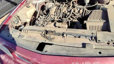 1990-1999 Olds 88 Top Plastic Cover Above Radiator Support Sight Shield Oem