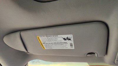 2006-2011 Buick Lucerne Driver Left Sun Visor Oem Ebony 193 15780925