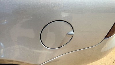 04-08 Pontiac Grand Prix Fuel Tank Door With Hinge Gas Lid Oem Filler Silver 12U