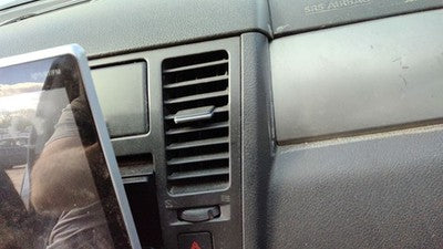 10-11 Nissan Versa Trim Bezel Around Radio Surround Dash Panel Oem Charcoal G