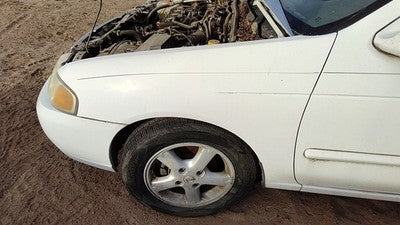 2000-2006 Nissan Sentra Driver Left Front Fender Oem White Qm1 F31015m030