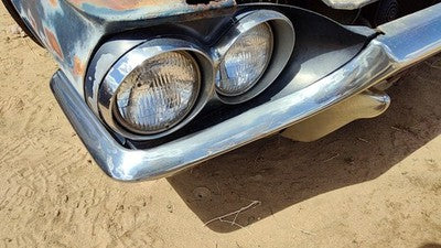 1964 Ford Thunderbird Coupe Passenger Right Head Light Oem Front Lamp With Trim
