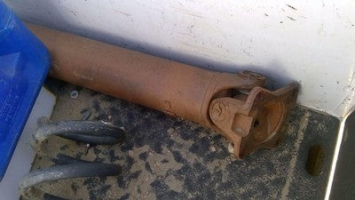 14-16 Super Duty Rear Drive Shaft Driveline 6.7L Crew Long Box 4X4 Front Section