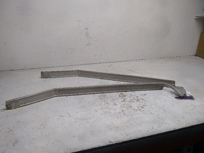 1972 Ford Pickup F250 Floor Sill Trim Pair Set Step Molding Tread Door Opening