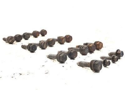 1998-2002 Lincoln Navigator Set Of Bolts For Engine Oil Pan Oem 5.4L Dohc