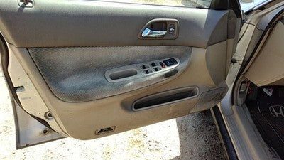 96-97 Honda Accord Driver Left Front Door Trim Panel With Master Switch Gray F