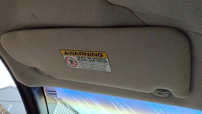 1999 Dodge Stratus Driver Left Sun Visor Oem Agate Az