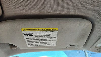 2013-2014 Ford Fusion Driver Left Sun Visor Oem Charcoal Dw Ds7Z5404105Db