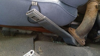 94 Chevy Caprice Passenger Right Front Seat Belt Retractor Oem Shoulder Blue Rh