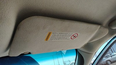 1999 Cadillac Seville Passenger Right Sun Visor Oem Tan 503