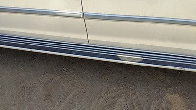 04 Toyota Sienna Driver Left Rocker Panel Running Board Side Stejp Oem White 071
