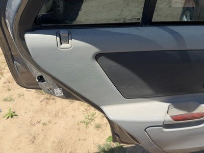 04-06 Cadillac Srx Driver Left Rear Door Trim Panel With Switches Back Gray 132