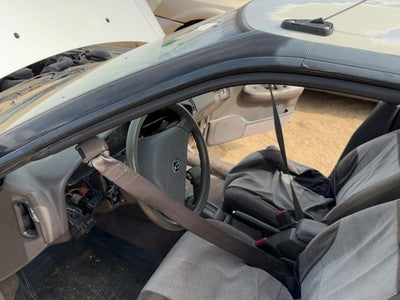 1990 Subaru Legacy Driver Left Seat Belt Track Assembly Oem Power Slide Gray