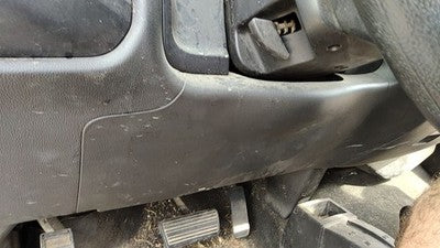 2014-19 Silverado 1500 Lower Dash Under Column Knee Bolster Trim Panel H2r Gray