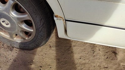 97-04 Regal Passenger Right Lower Rocker Panel Moulding Side Skirt White 16U