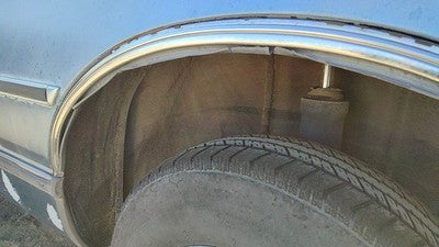 1989 Olds Cutlass Cierra Driver Left Rear Wheel Flare Moulding Oem Back