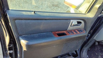 07-14 Expedition Driver Left Front Door Trim Panel wth Master Switch Black/Camel