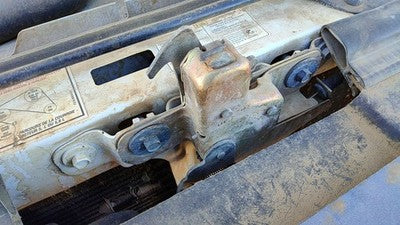 1992-1996 Ford F150 Hood Latch Assembly With Bracket Oem F4tz16138b
