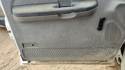 99-01 F250 Super Duty Driver Left Front Door Trim Panel With Master Switch Gray