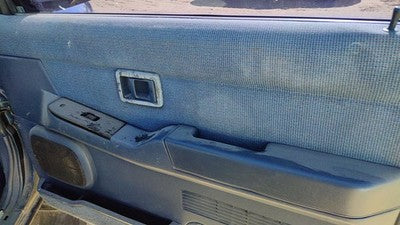 95 Nissan Pathfinder Passenger Right Front Inside Door Trim Panel Only Oem Blue