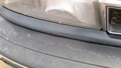 91-92 Galant Vr-4 Filler Trim Strip Between Bumper And Grille Headlights Green