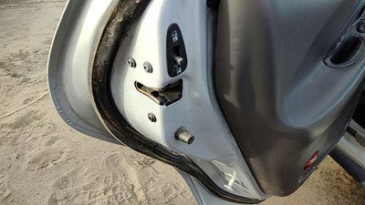 1997 Ford Taurus Driver Left Rear Door Latch With Rods/Cables Oem Back