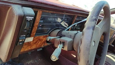 1989-1990 Buick Century Steering Column Assembly Oem With Key 26008760