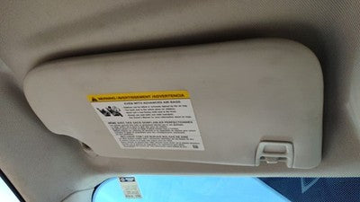 2013-2018 Ford Focus Ford Focus Driver Left Sun Visor Oem Black Ew F1Ez5804105Ba
