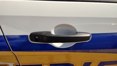 13-19 Explorer Police Interceptor Passenger Right Front Outside Door Handle Oem