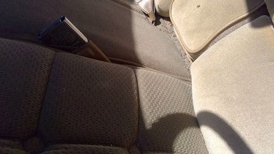 1985 Olds 88 Driver Left Front Seat Belt Buckle Female Receiver Oem Tan