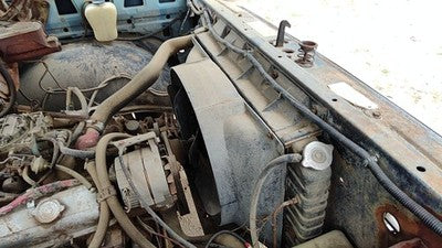 1973 Chevy C10 Radiator Cooling Fan Shroud Oem Plastic Housing 5.7L
