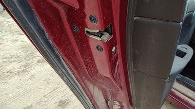 2008-2012 Chevy Malibu Driver Left Rear Door Latch With Rods/Cables Oem Back