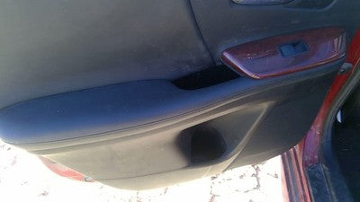 10-12 Lexus Hs250h Hybrid Driver Left Rear Inside Door Trim Panel Back Black 25