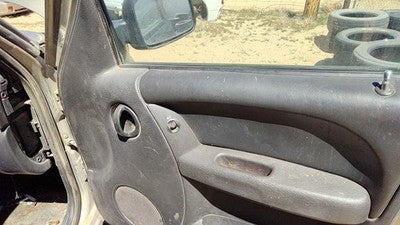 03-04 Jeep Liberty Passenger Right Front Door Trim Panel With Switches Gray Dv